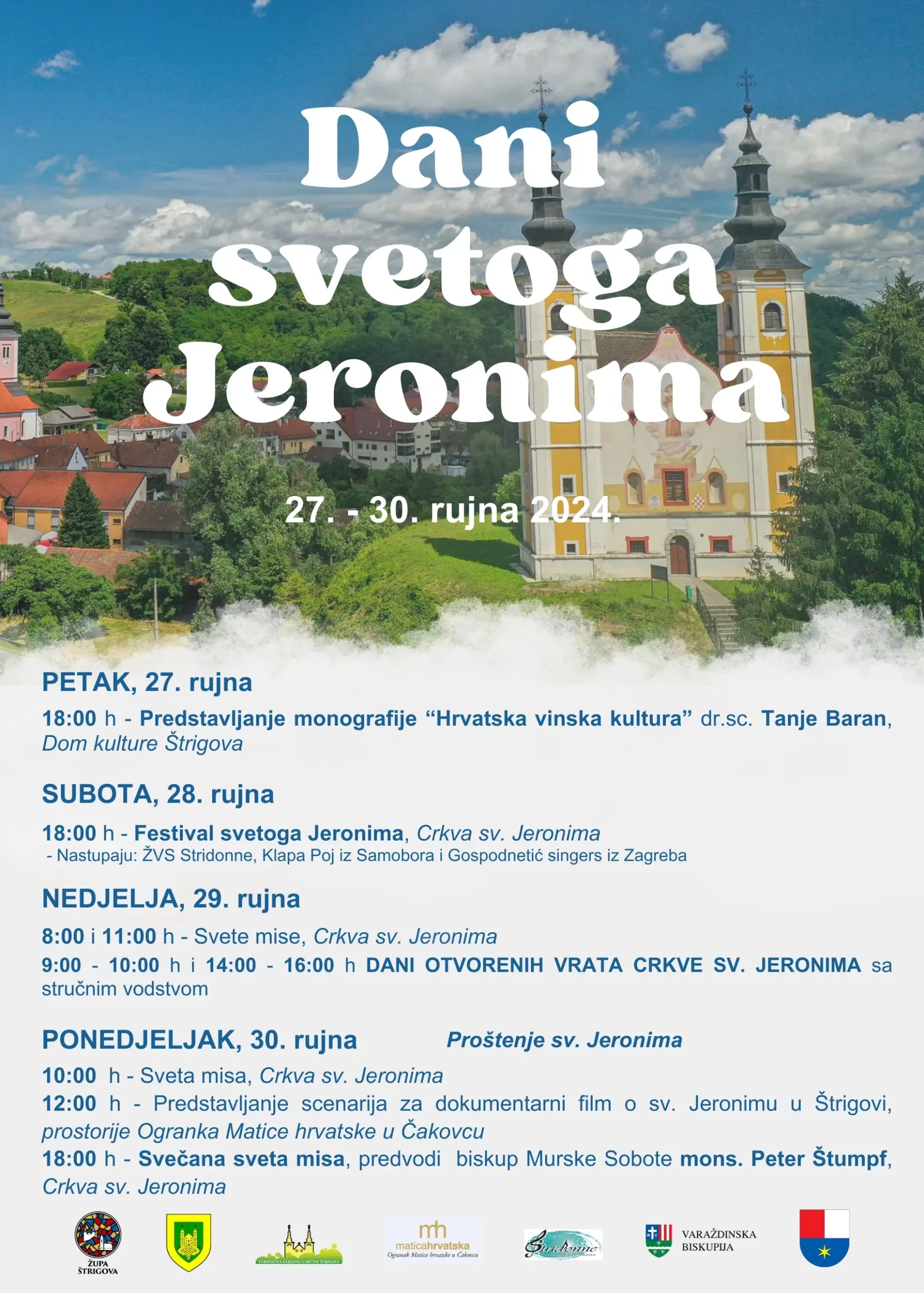 Dani sv. Jeronima 2024 Dani sv. Jeronima 2024
