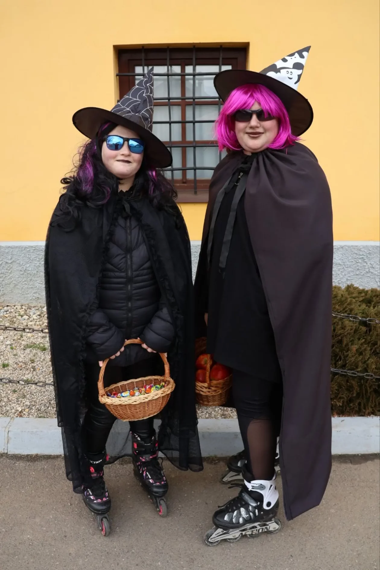 Dina i Josipa Lukša Donji Vidovec vještice fašnik (2)