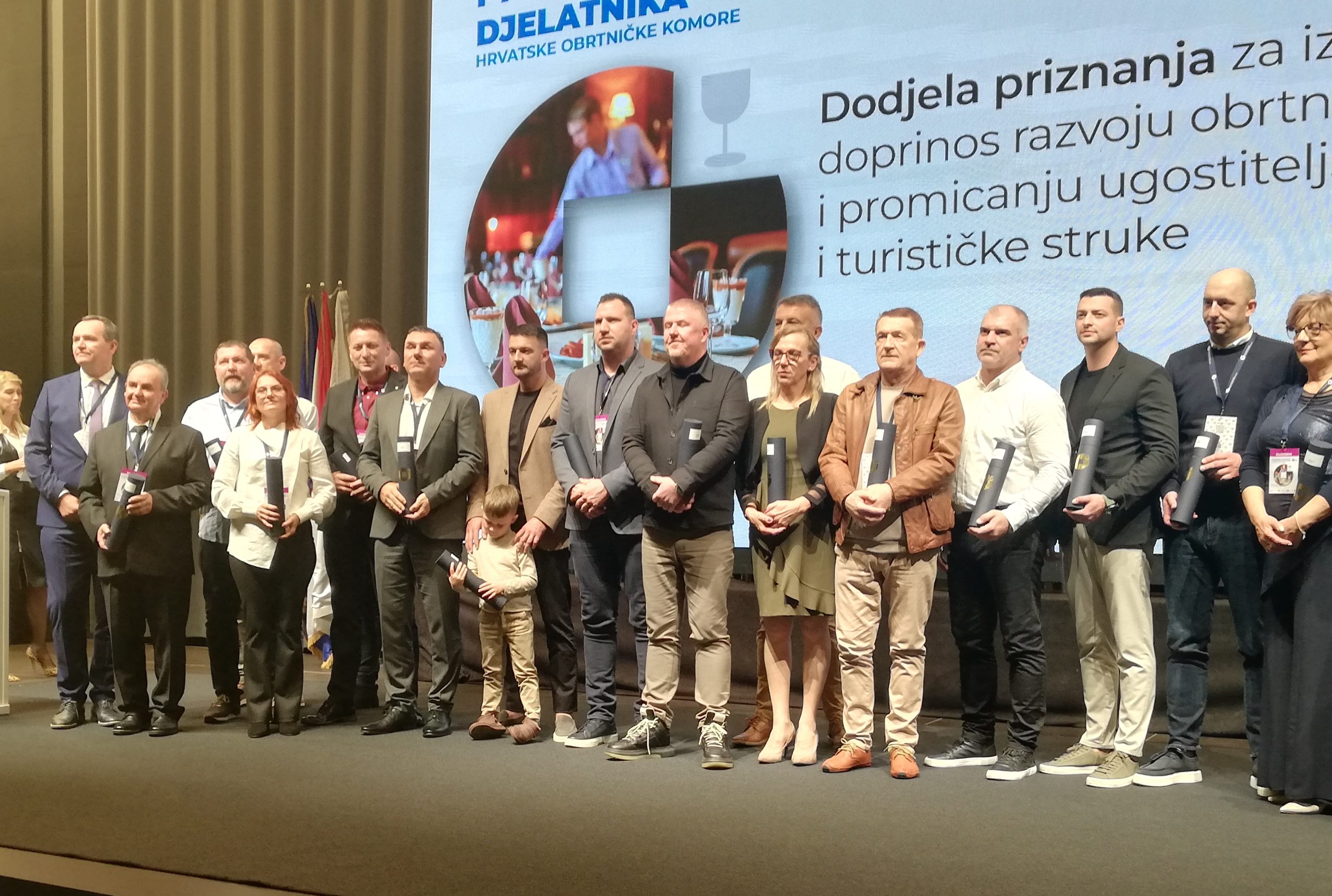 Dobitnici priznanja na 37. Kongresu ugostitelja i turističkih djelatnika HOK-e
