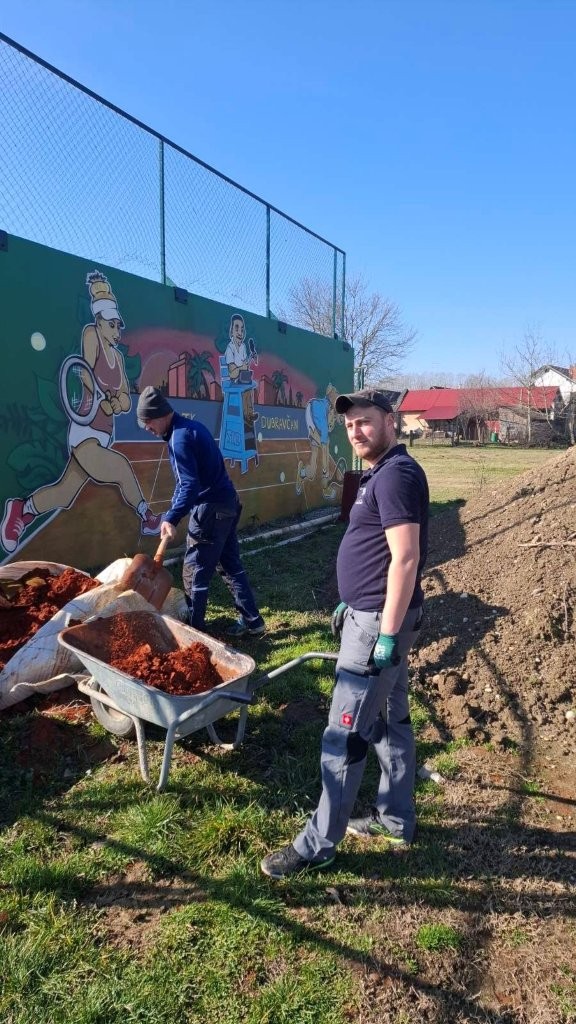 Donja Dubrava tenis teren čišćenje (2)