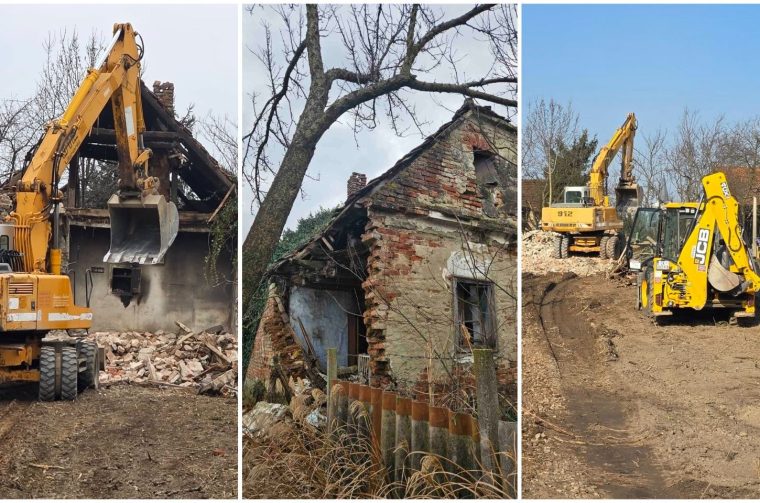 Donji Vidovec – rušenje stare kuće (10)