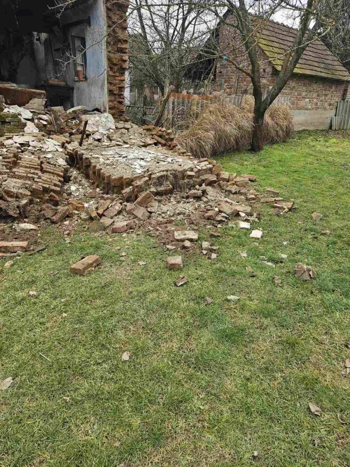 Donji Vidovec – rušenje stare kuće (3)
