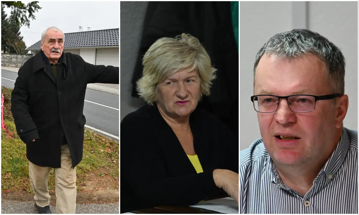 Dragica Vugrinec, Anđelko Nagrajsalović i Dražen Videc