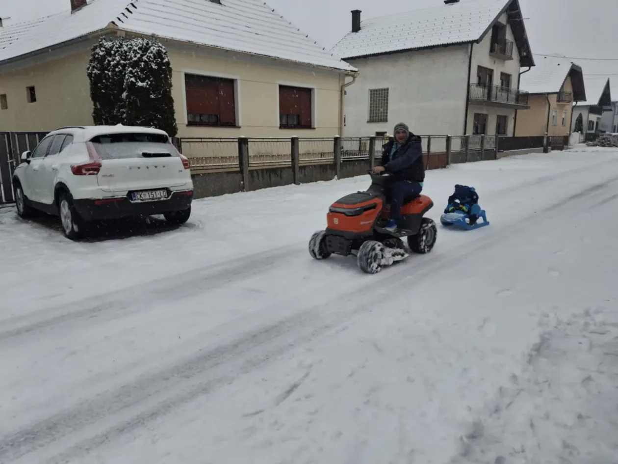 Draškovec, snijeg, Josipa Slavenskog (2)