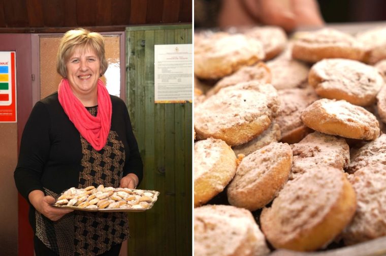 Draženka Cikač pužići s orasima i rumom kolači