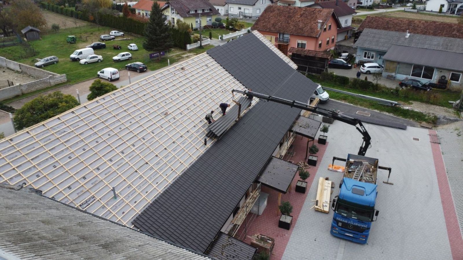 Društveni dom krovište Podturen (1)