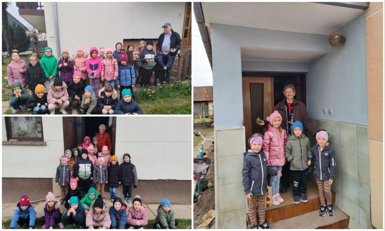 EMOTIVAN SUSRET Djeca iz Donje Dubrave razveselila prabake i pradjedove za Uskrs (9) EMOTIVAN SUSRET Djeca iz Donje Dubrave razveselila prabake i pradjedove za Uskrs (9)