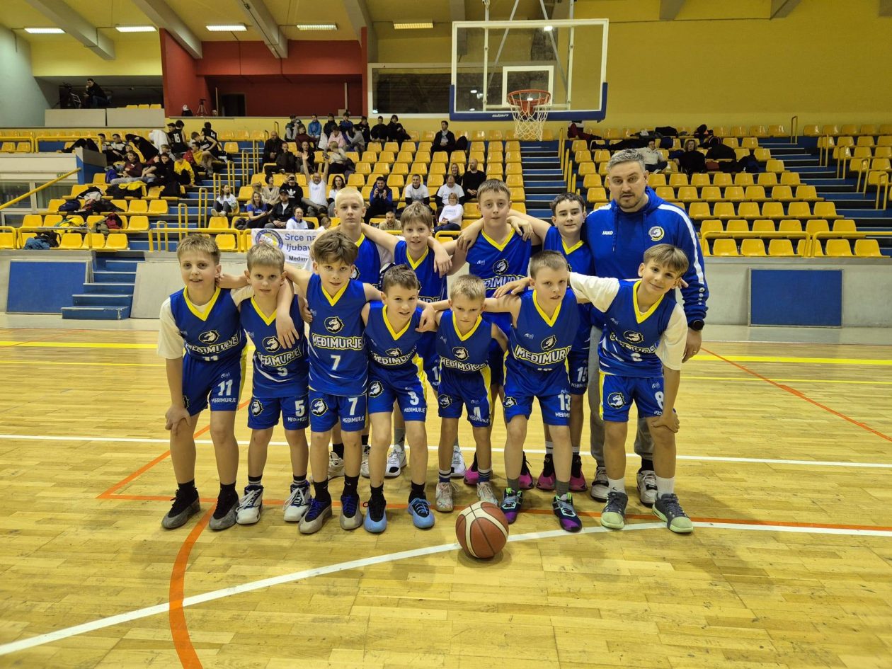 Ekipa U12 Međimurja koja je igrala u Sarajevu