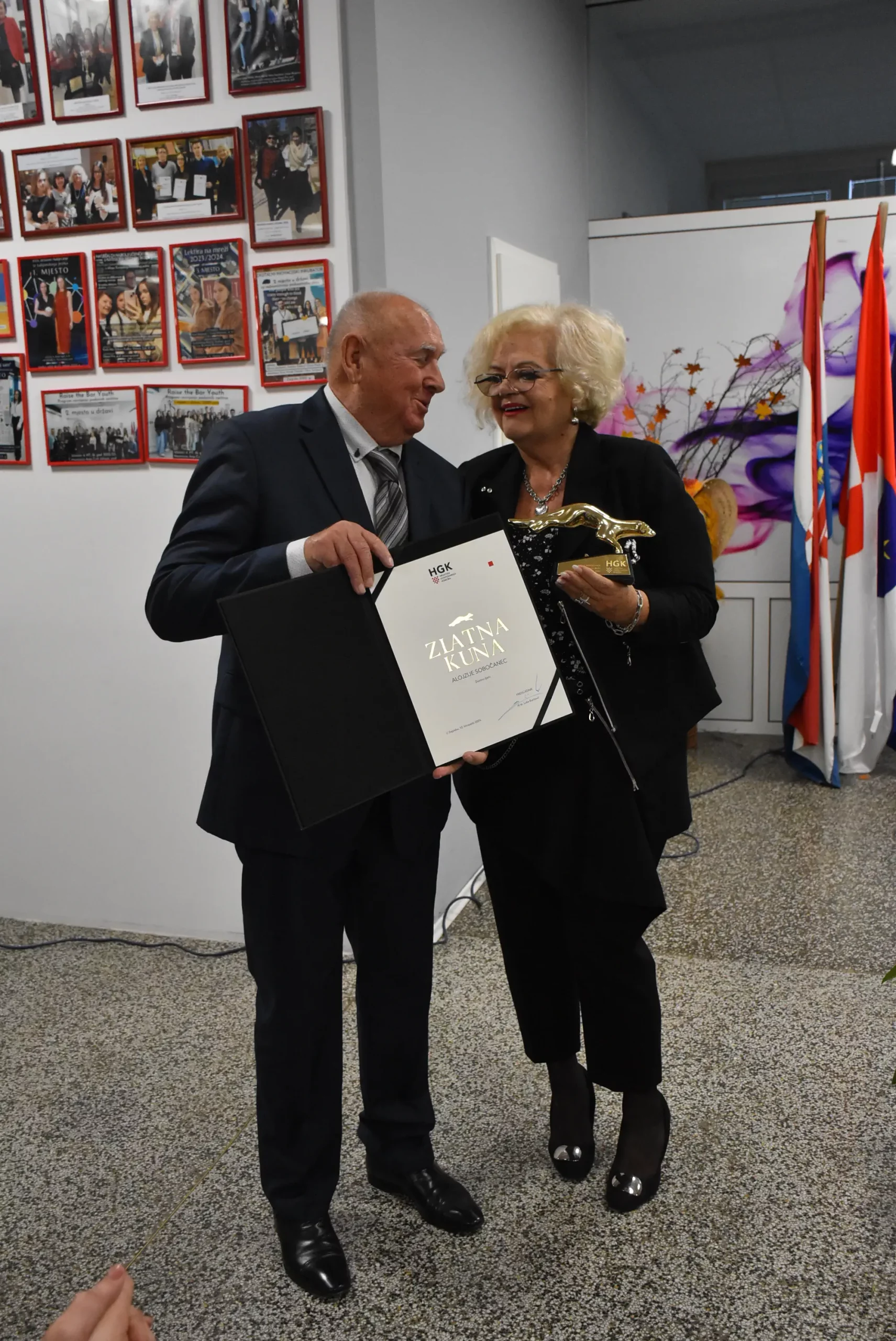 Alojzije Sobočanec,  Bosiljka Kuković Vinković