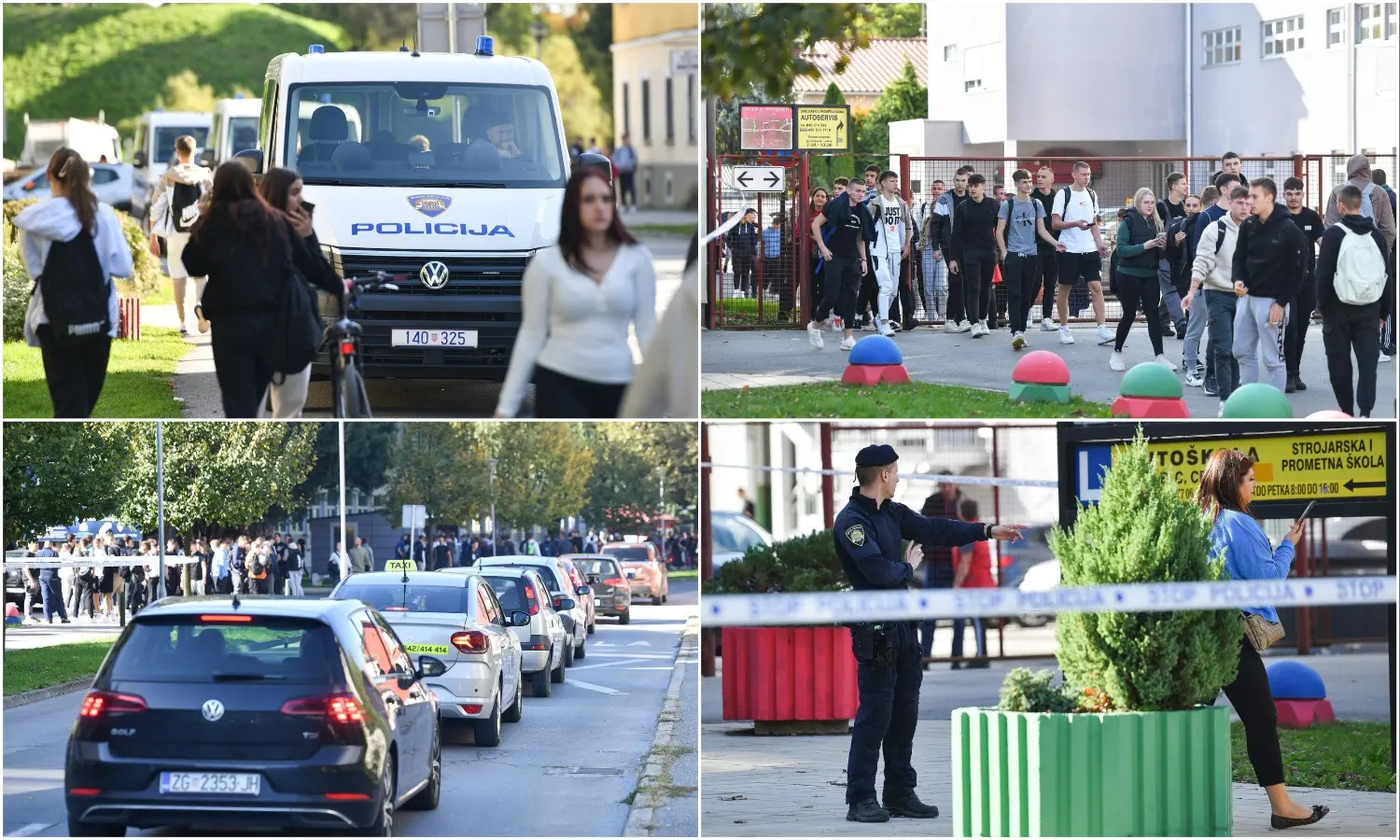 Evakuacija srednjih škola zbog prijetećih poruka bombom 2024 (8)