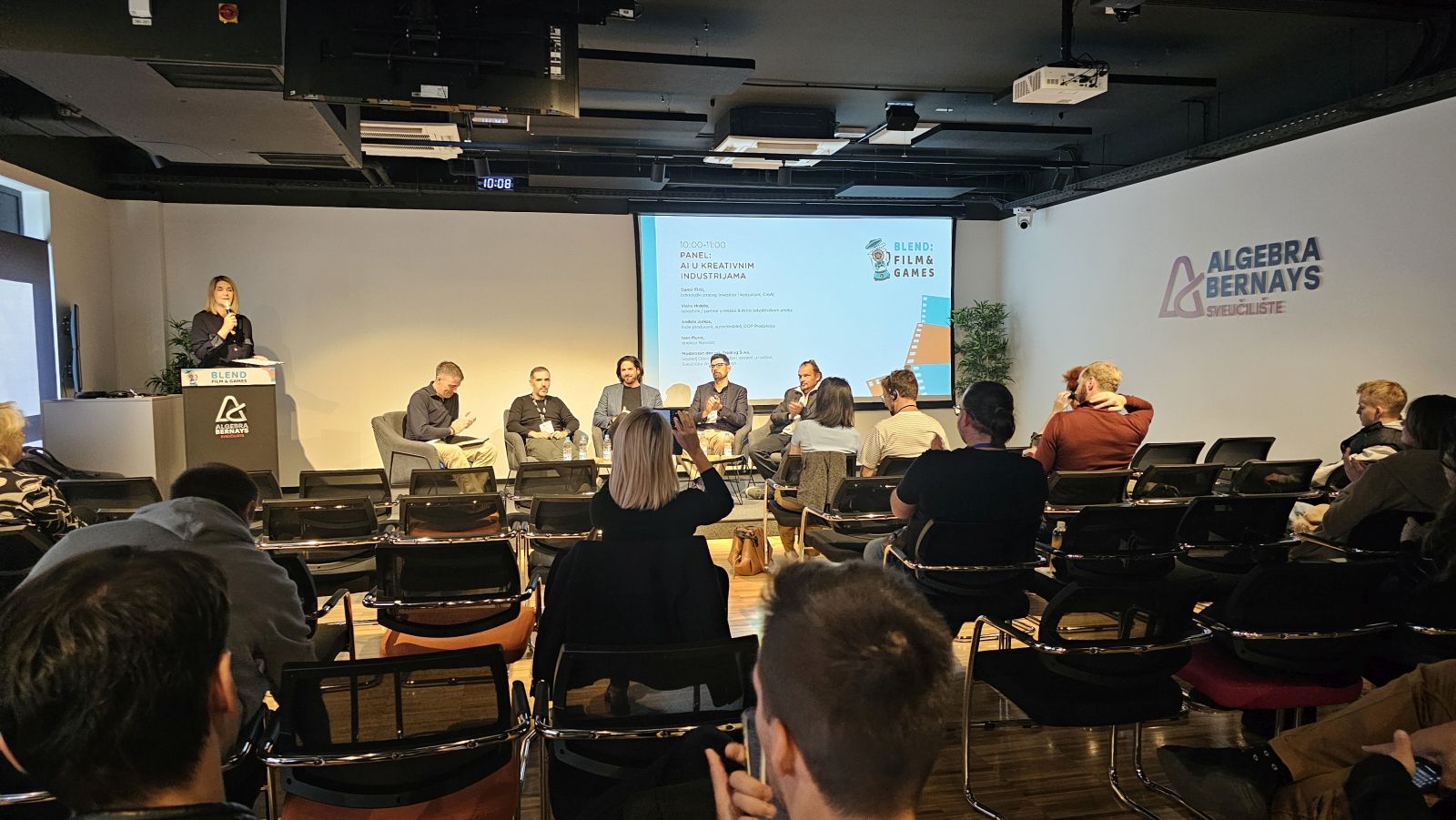 FILMOVI I IGRICE Učenici Graditeljske škole Čakovec na konferenciji BLEND Zagreb (2)