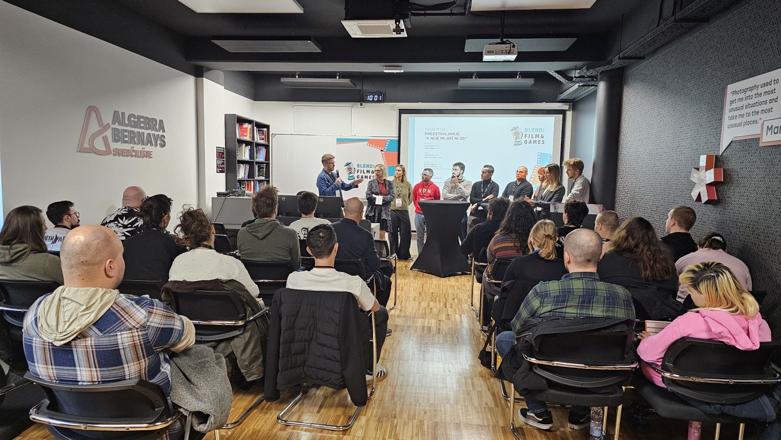 FILMOVI I IGRICE Učenici Graditeljske škole Čakovec na konferenciji BLEND Zagreb (3)