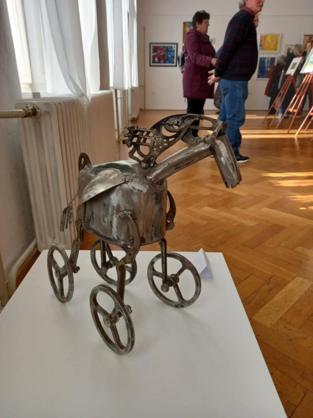 FOTO 40. susret likovnih stvaralaca Nagrađeni međimurski umjetnici na izložbi u Gackom pučkom otvorenom učilištu (22) FOTO 40. susret likovnih stvaralaca Nagrađeni međimurski umjetnici na izložbi u Gackom pučkom otvorenom učilištu (22)