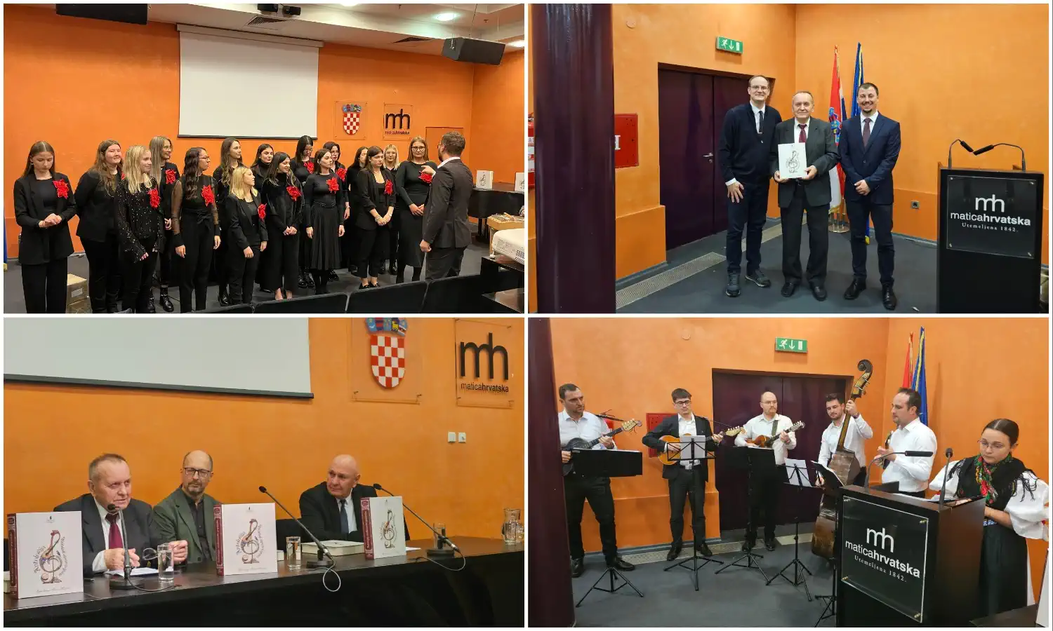 FOTO Međimurska popevka u Matici hrvatskoj Antologija kao biser nematerijalne baštine (1)