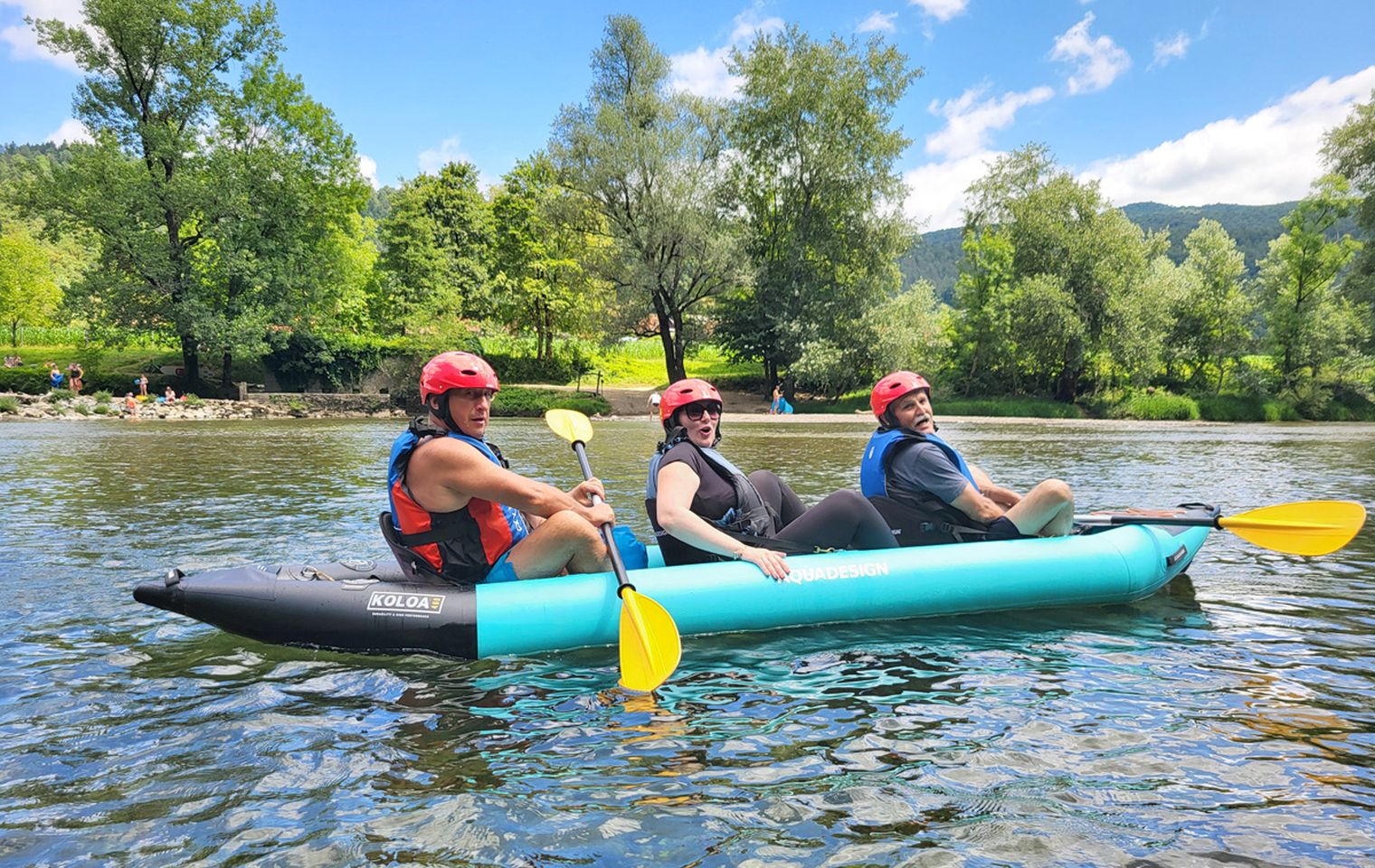 FOTO Raftingom na Kupi članovi Labuda započeli pripreme za Lov na labuđe pero (14)