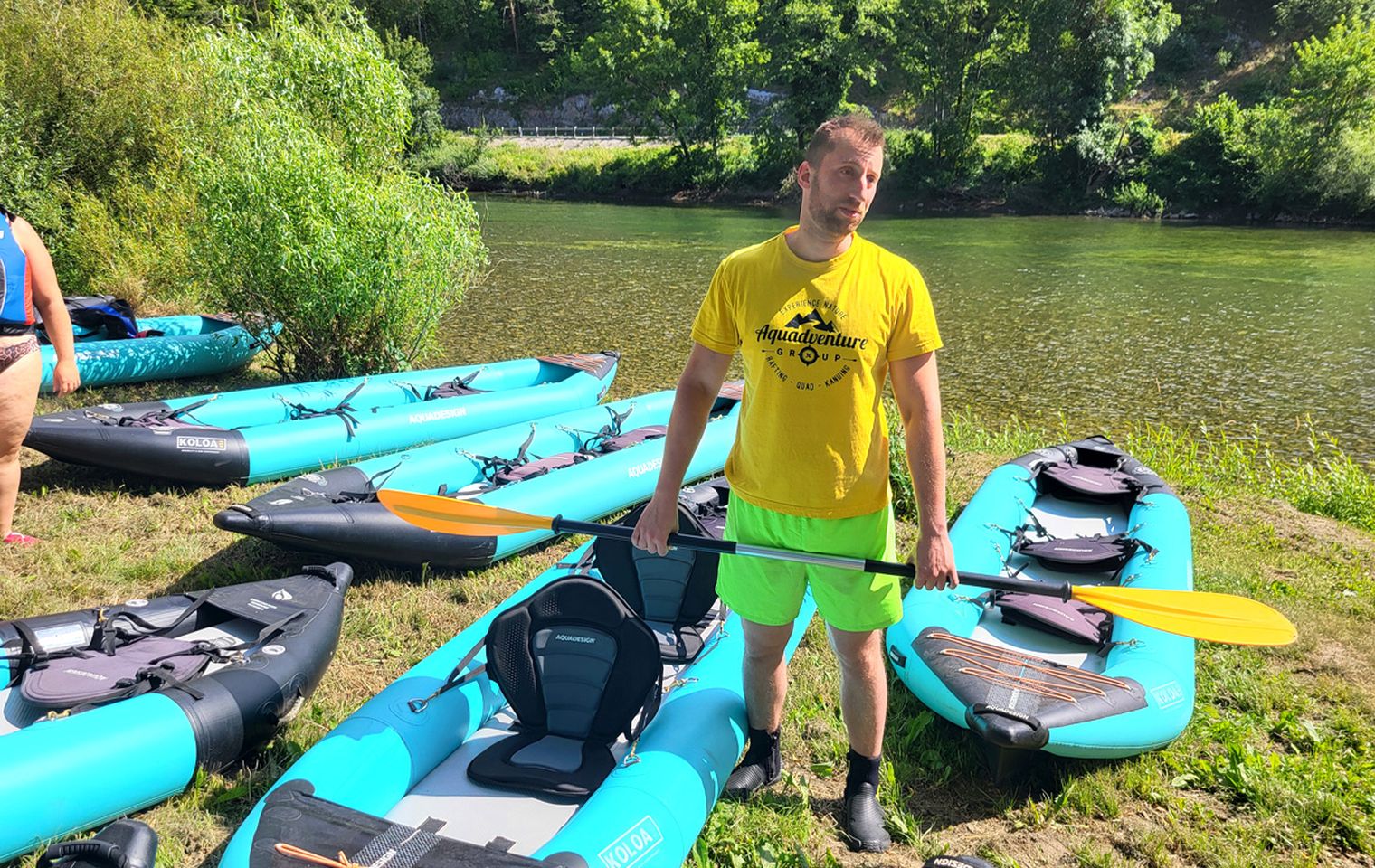 FOTO Raftingom na Kupi članovi Labuda započeli pripreme za Lov na labuđe pero (9)