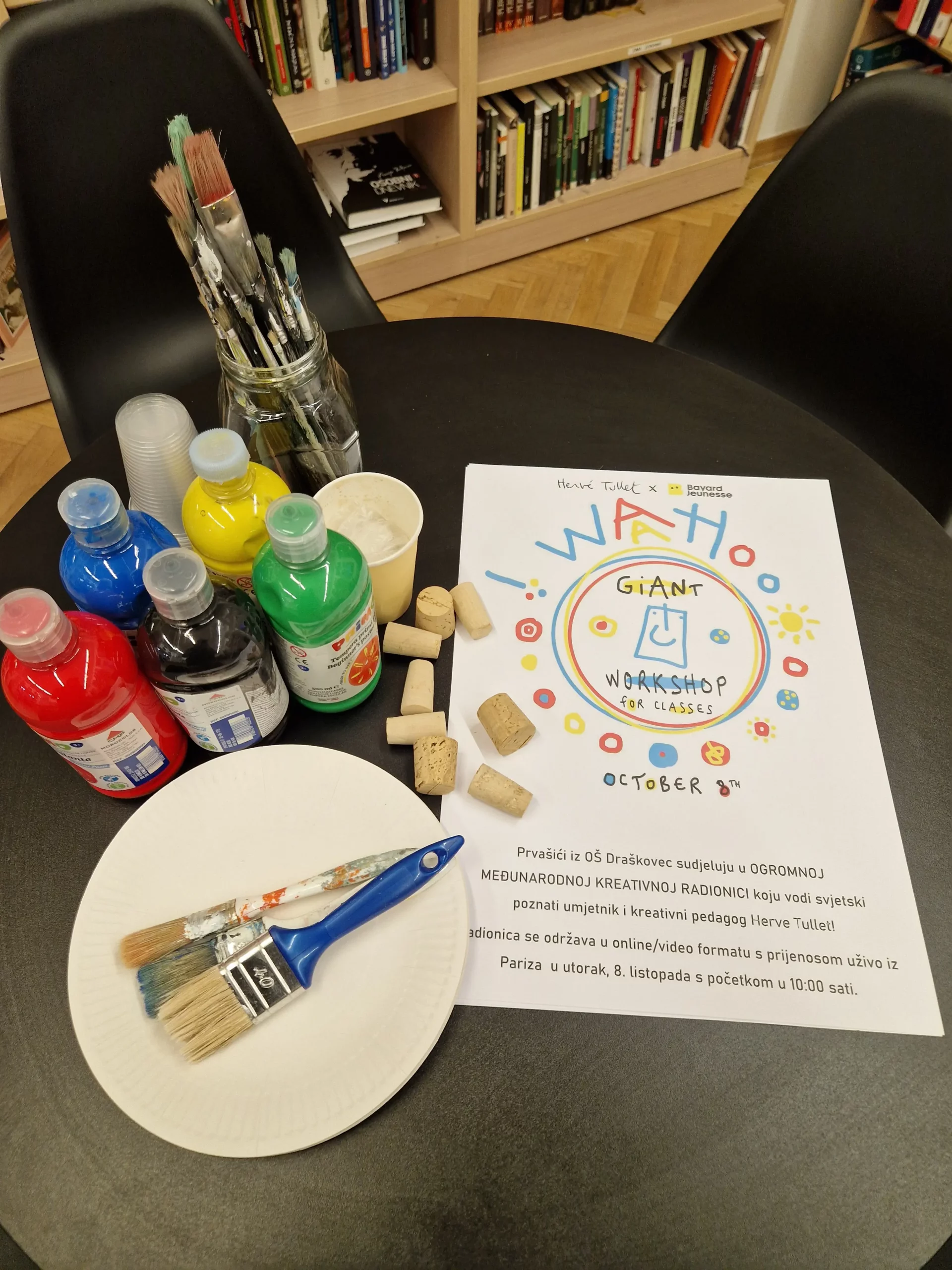 FOTO U Prelogu održana velika međunarodna online likovna radionica (16) FOTO U Prelogu održana velika međunarodna online likovna radionica (16)