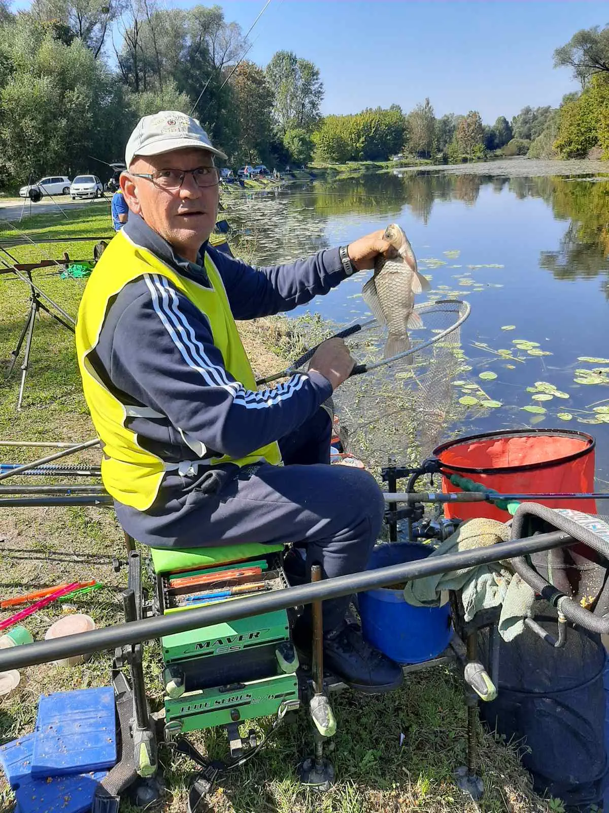 FOTO Završna kola II. ML Istok i Zapad i 7. kolo I. ML u ribolovu udicom na plovak (15)