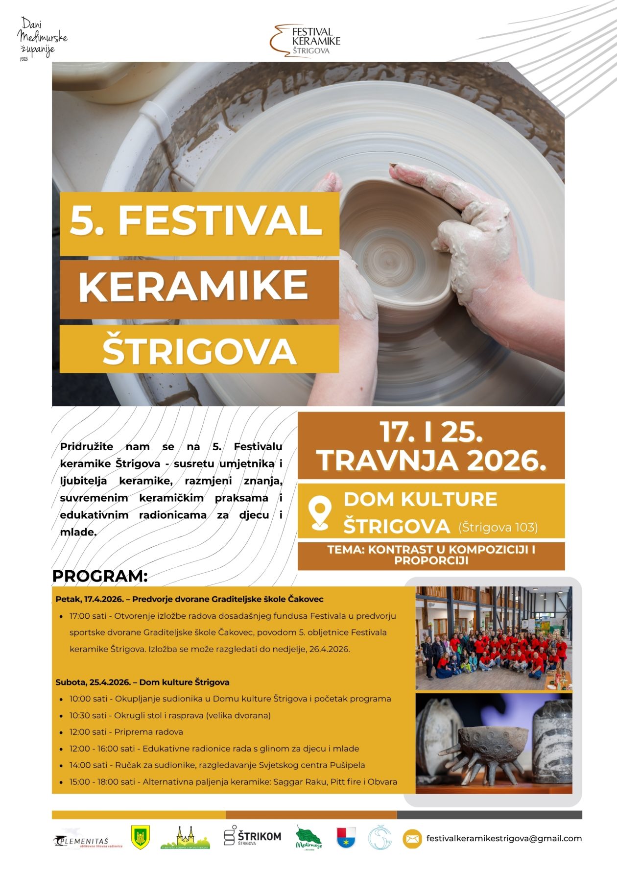 Festival keramike 2026 – plakat