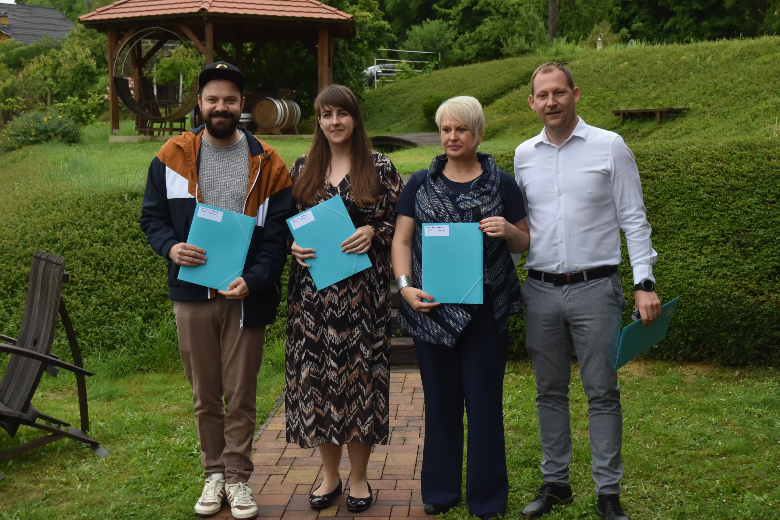 Filip Horvat, Ivana Kelndar Tkalčec, Sandra HermanDavid Novinščak (2)