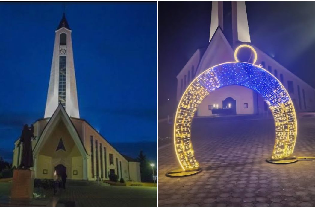 Polnoćka – crkva svetog antuna padovanskog jug crkva