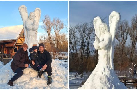 Goričan snježni anđeo