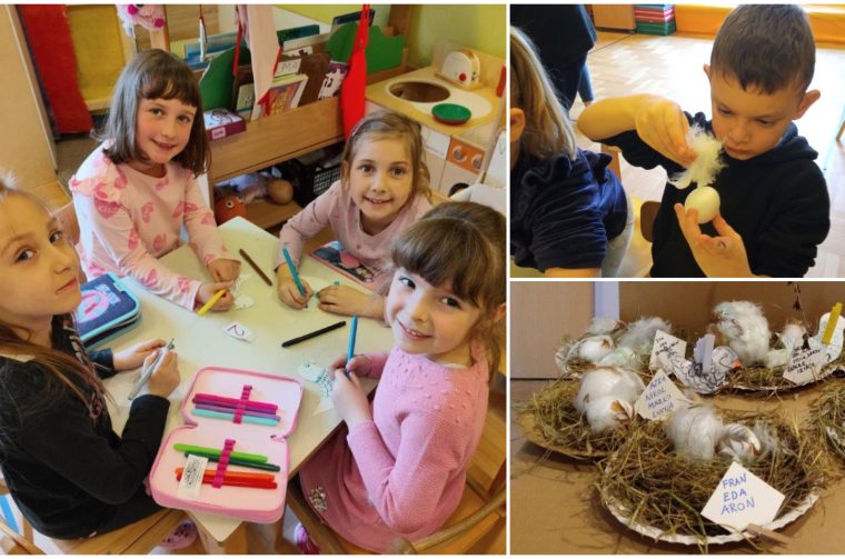 DONJA DUBRAVA uskrs radionica vrtić