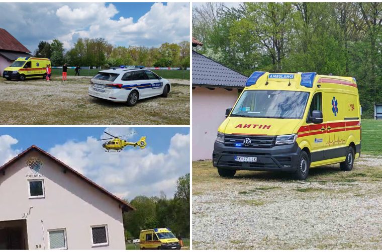 BADLIČAN Hitna intervencija helikopter Gornji Mihaljevec
