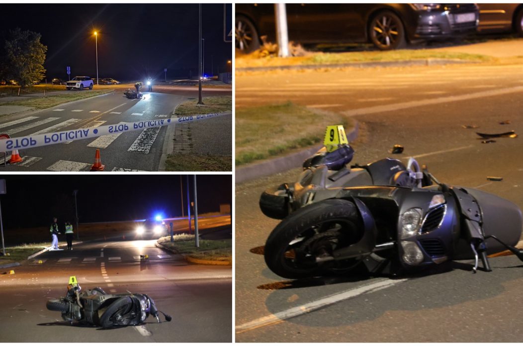 Mala Subotica prometna nesreća  skuter motociklist Haix