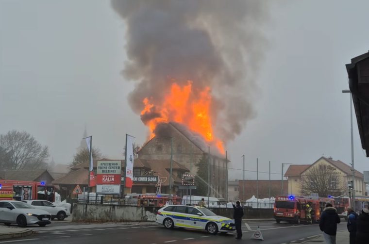Veliki požar u Beltincima