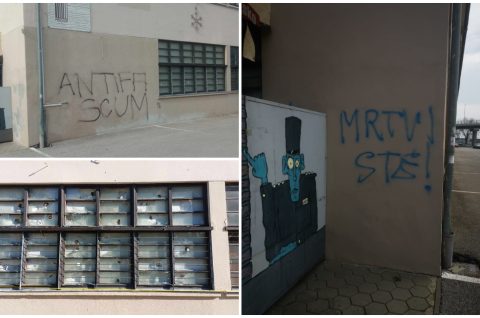 Klub Prostor – CeZam – vandalizamČakovec (7)