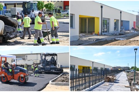 Nedelišće asfaltiranje novi vrtić DV Zvončić (2)