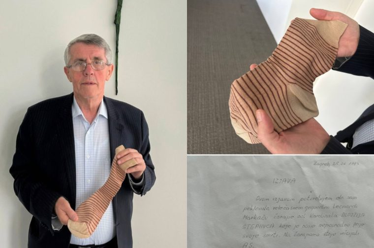 MONS. LEONARD MARKAČ – čarapa Alojzije Stepinac