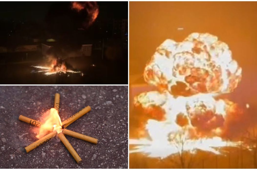 Pirotehnika eksplozija Zagreb škola – screenshot 24 sata video i Marko Lukunic/PIXSELL