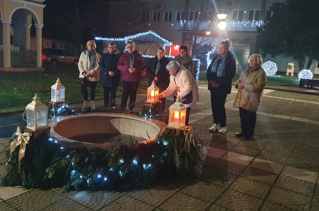 Grad Mursko Središće paljenje 2. adventske svijeće
