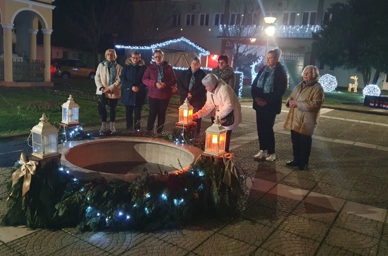 Grad Mursko Središće paljenje 2. adventske svijeće