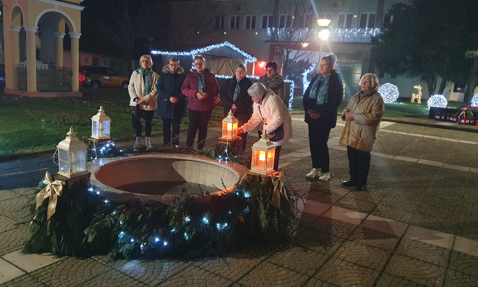 Grad Mursko Središće paljenje 2. adventske svijeće