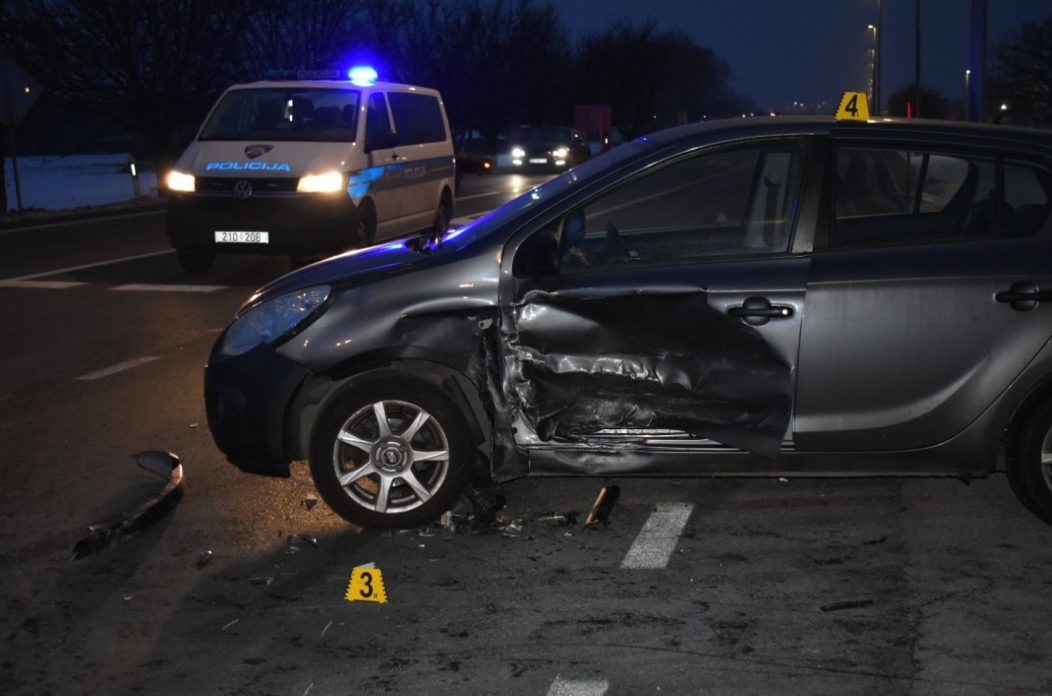 Sudar prometna nesreća južna obilaznica Čakovec