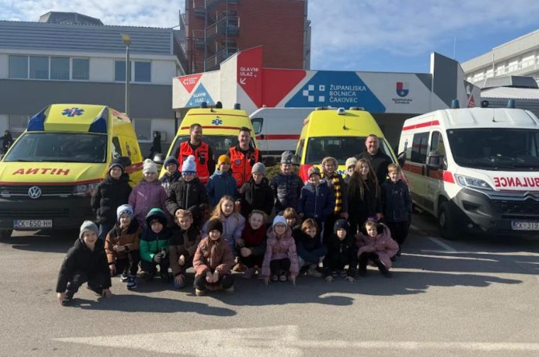 I.OŠ Čakovec posjet hitna bolnica (3)