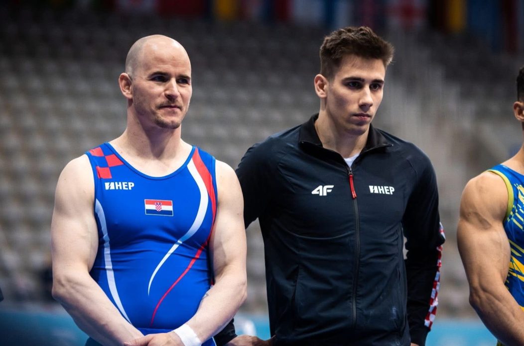 Filip Ude i  Marko Sambolec  gimnastika