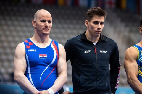 Filip Ude i  Marko Sambolec  gimnastika