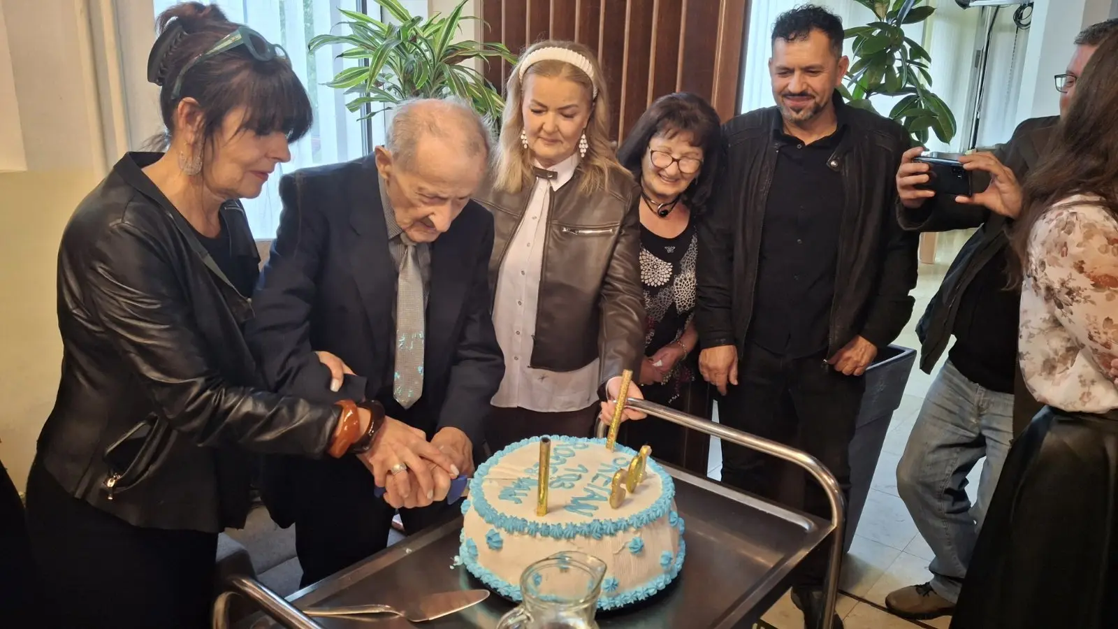 Franjo Karlovčec, 103. rođendan, Dom za starije, Zaveščak, Selnica (27)