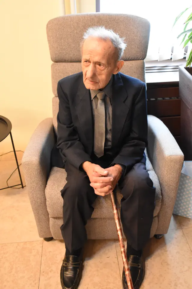 Franjo Karlovčec, 103. rođendan, Dom za starije, Zaveščak, Selnica (3)