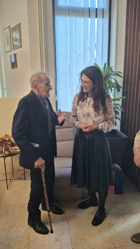 Franjo Karlovčec, 103. rođendan, Dom za starije, Zaveščak, Selnica (33)