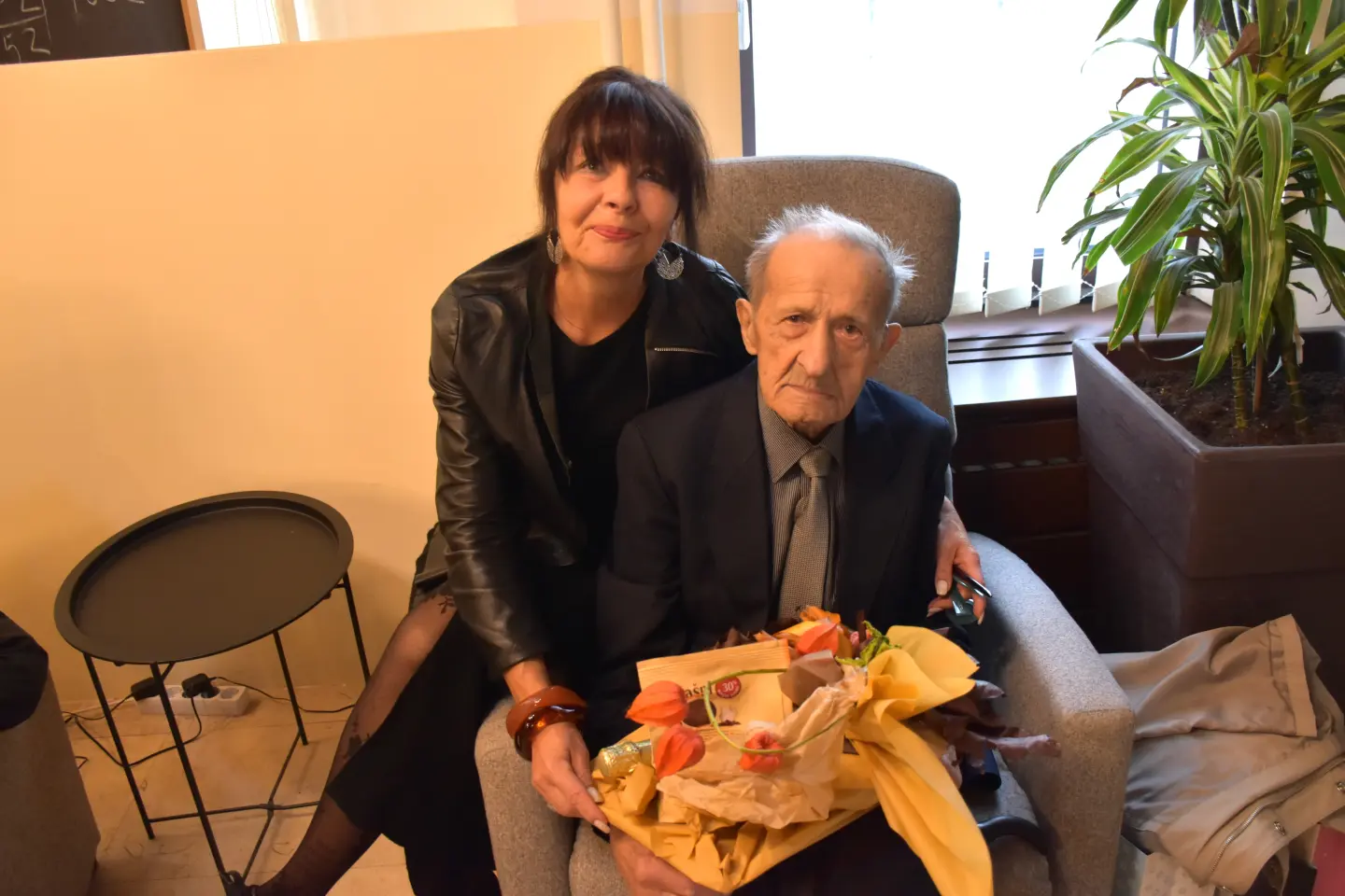 Franjo Karlovčec, 103. rođendan, Dom za starije, Zaveščak, Selnica (9)