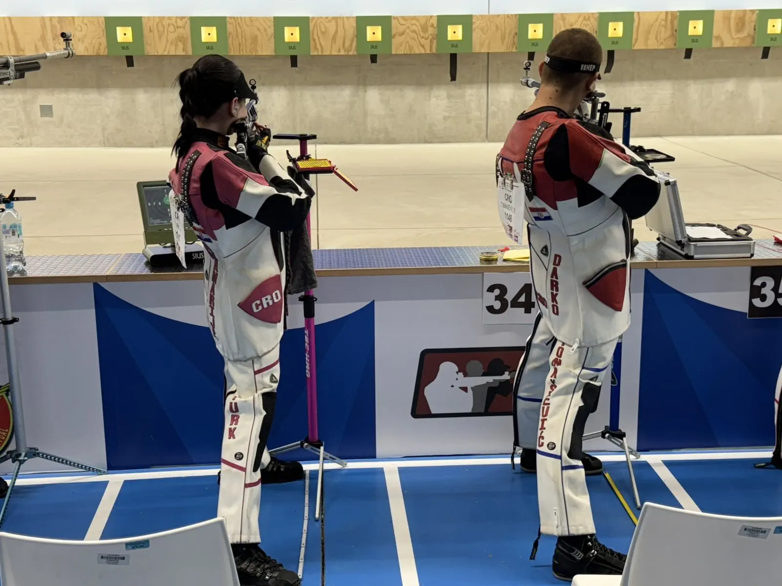 GAĐANJE ZRAČNOM PUŠKOM Anamarija Turk i Darko Tomašević četvrti na Svjetskom prvenstvu (2) GAĐANJE ZRAČNOM PUŠKOM Anamarija Turk i Darko Tomašević četvrti na Svjetskom prvenstvu (2)