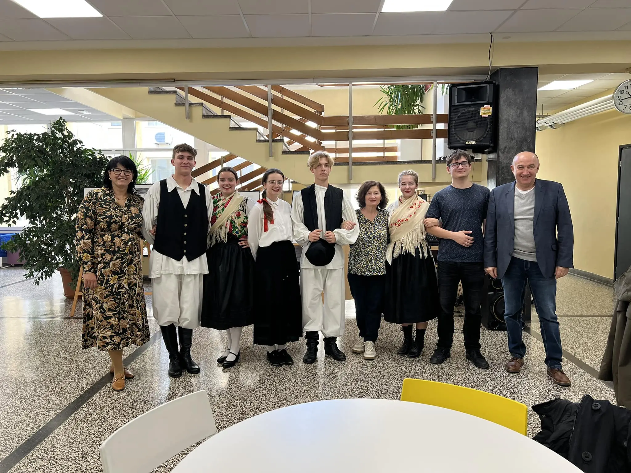 GIMNAZIJA JOSIPA SLAVENSKOG Susret s prijateljima iz Zamościa Razgovori o mekim vještinama i europskim temama (2)