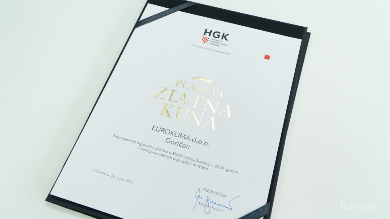 GORIČAN Euroklima d.o.o. dobitnik plakete Zlatne kune (3)
