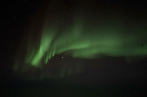 Aurora borealis screenshot iz videa