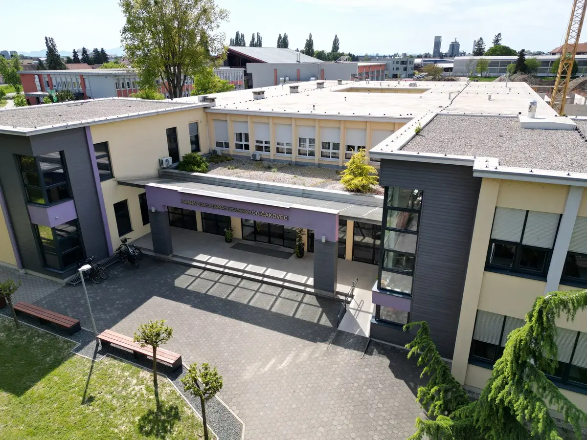 Gimnazija Josipa Slavenskog Čakovec gradnja (1)